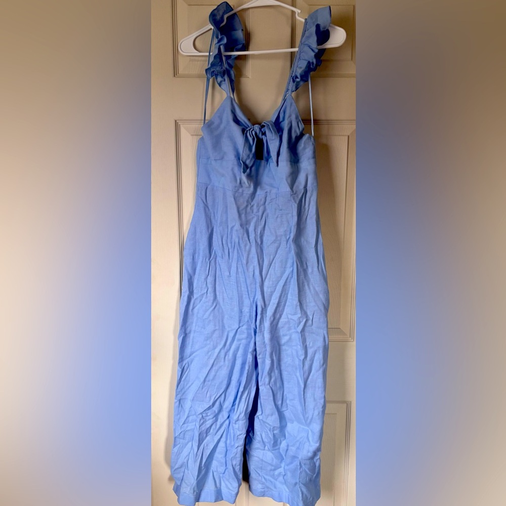 Zara Blue Jumpsuit Size Small
